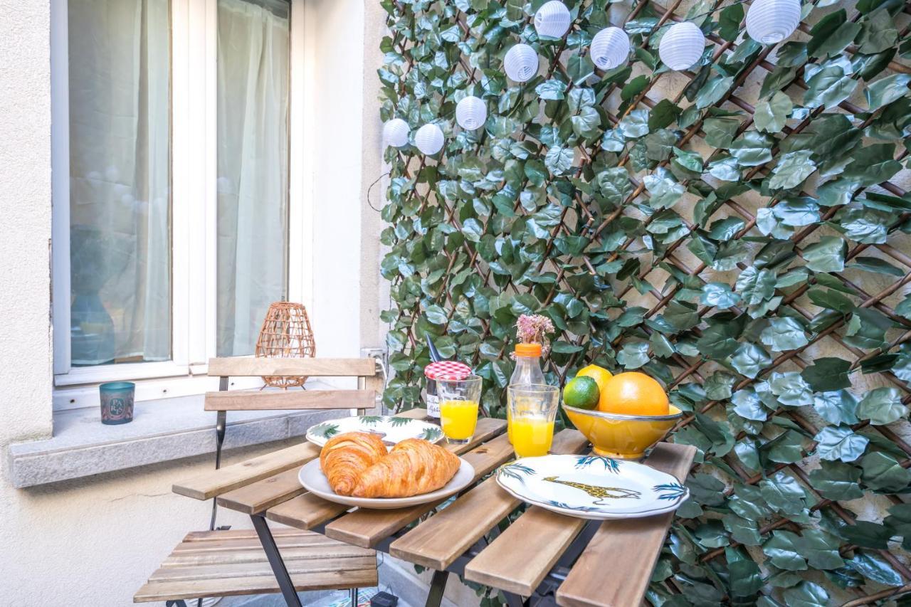 Studio Terrasse Privee 5 Min To Eiffel Tower Paris Eksteriør billede