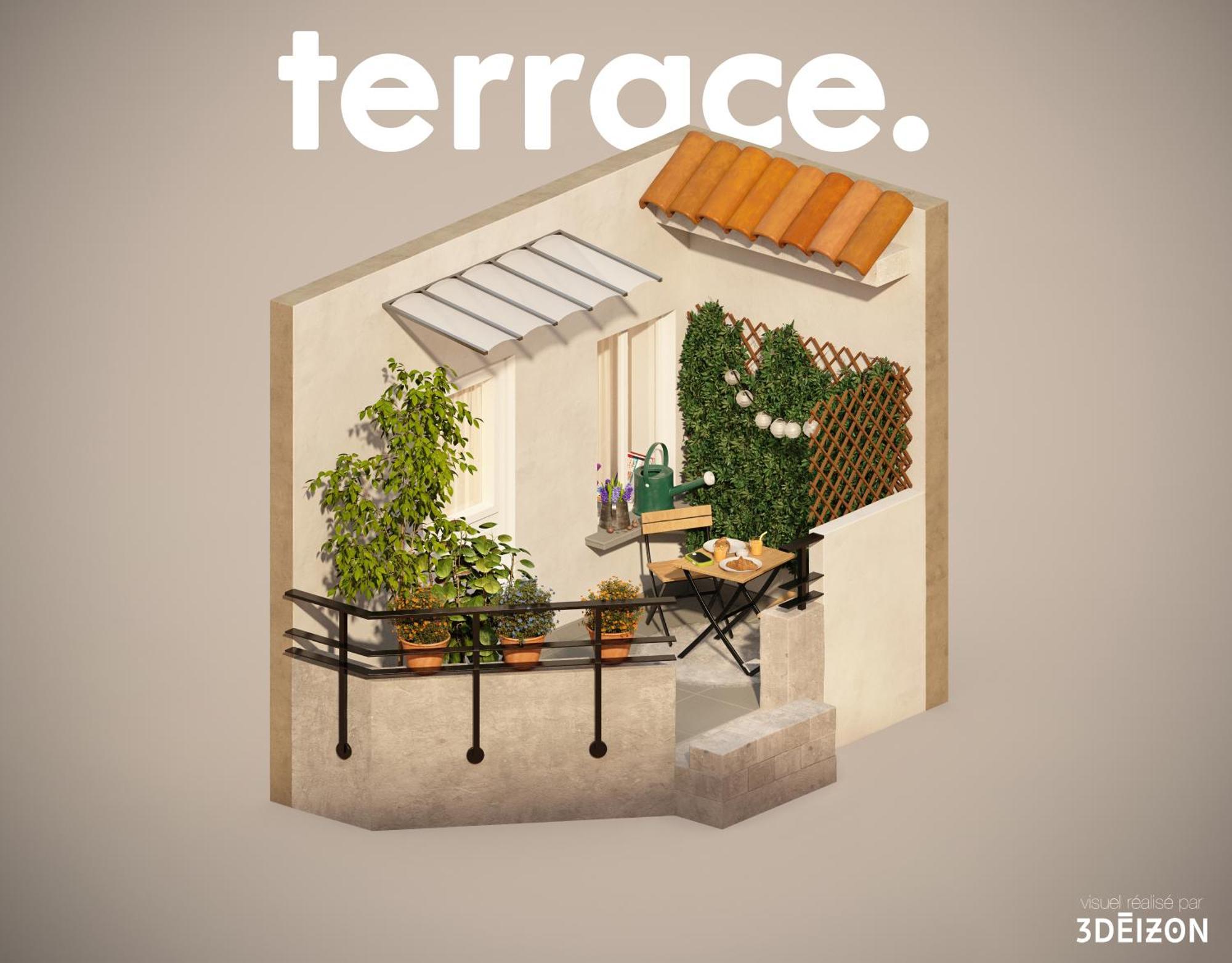 Studio Terrasse Privee 5 Min To Eiffel Tower Paris Eksteriør billede